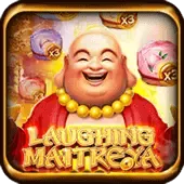 Maitreya riendo